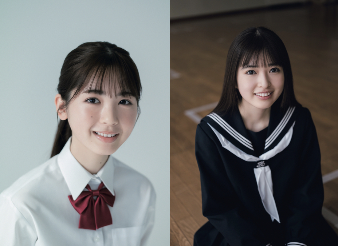 乃木坂46の新時代を担う最年少コンビが表紙に登場！筒井あやめ＆小川彩